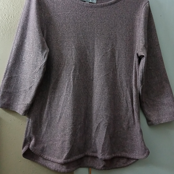 Emely Daniels Tops - Women's Purple Blouse